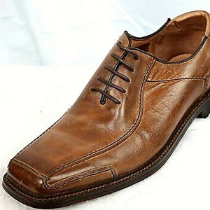 Bacco Bucci Mens Itailian Leather Dress Shoes Sz 8